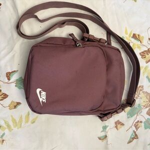 Nike Men's Burgundy Messenger Bag